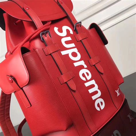 supreme lv backpack replica|louis vuitton christopher backpack price.